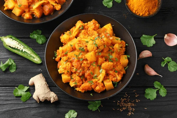 Aloo Gobi Sabzi with Garam Masala